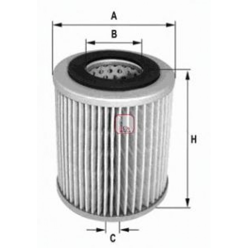 S 7169 A SOFIMA Фільтр повітря